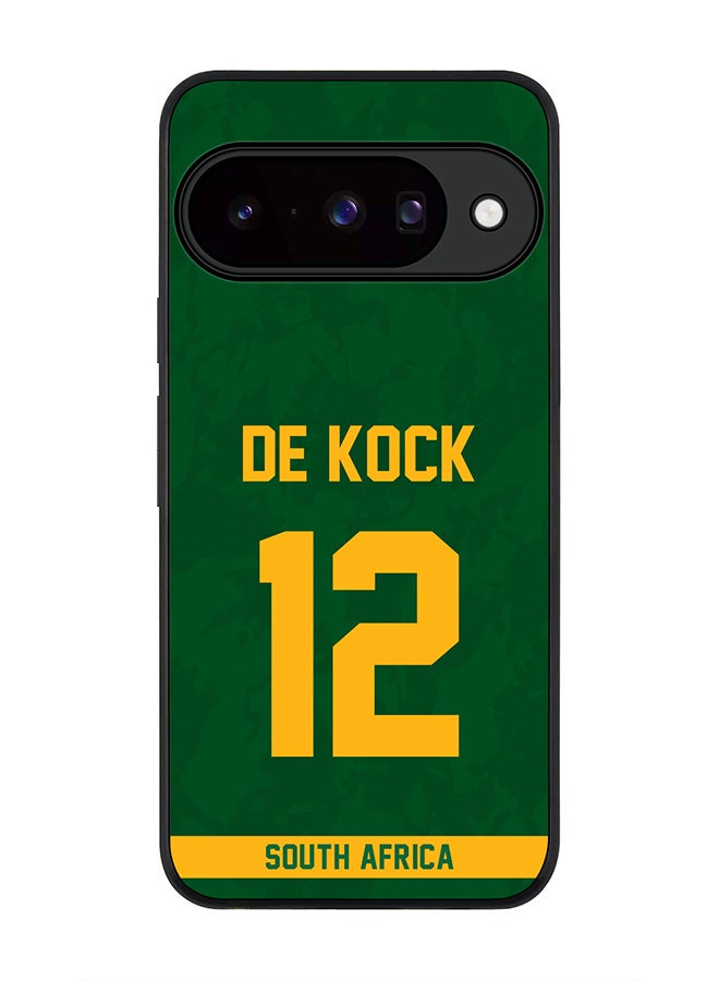 For Google Pixel 10 Case,Slim fit Camera Protection, Shockproof Thin Phone cover  - South Africa Quinton de Kock, Jersey No 12
